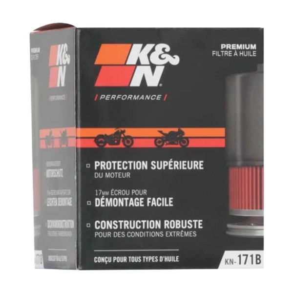 Filtro de Oleo K&N KN-171B Preto