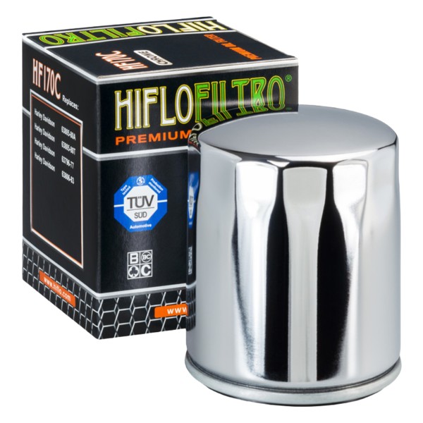 Filtro de Oleo HifloFiltro HF170C Cromado