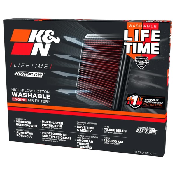 Filtro de Ar Esportivo K&N YA-6604