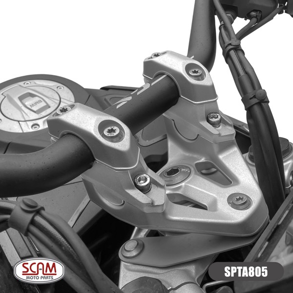 Alongador Guidão R 1300GS 24–25 Fixo Scam SPTO805 | Moby Sport