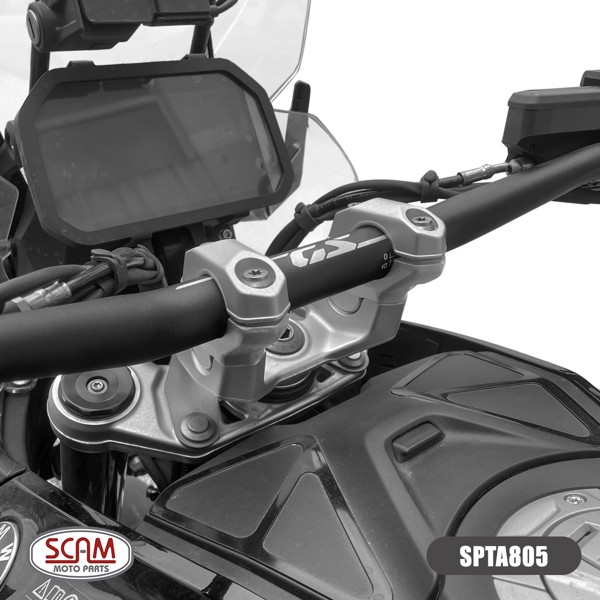Alongador Guidão R 1300GS 24–25 Fixo Scam SPTO805 | Moby Sport
