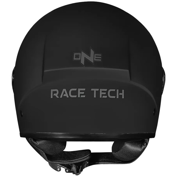Capacete Race Tech One Monocolor Preto Fosco