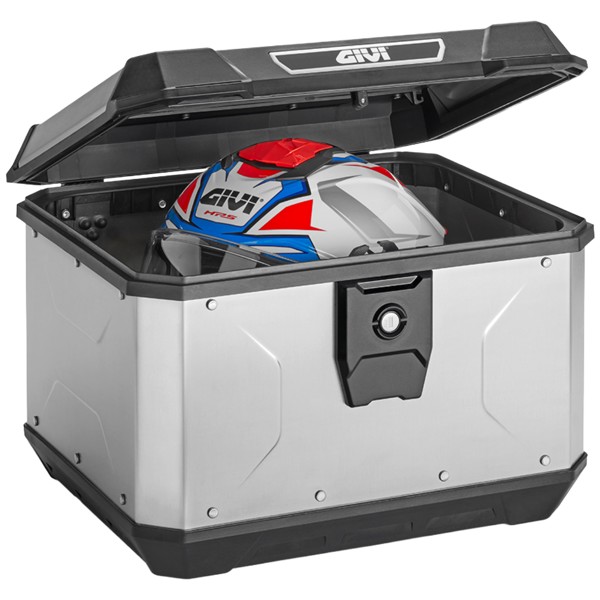 Bau Traseiro Givi ALP44A Alpina 44L Monolock Escovado 