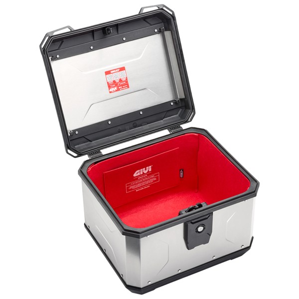 Bau Traseiro Givi ALP44A Alpina 44L Monolock Escovado 