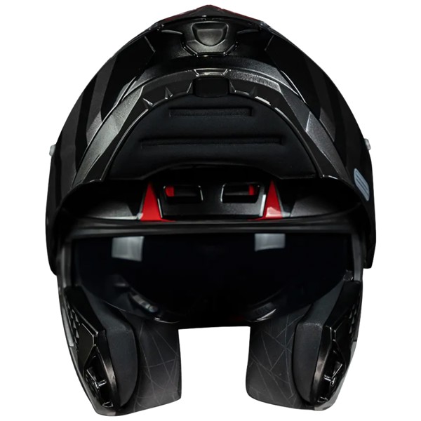 Capacete LS2 FF902 Scope Hamr Preto Vermelho