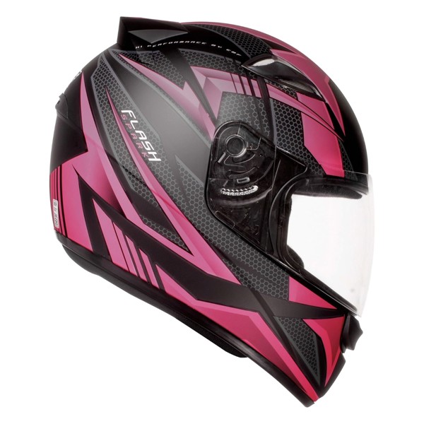 Capacete Ebf Spark Flash Preto Rosa