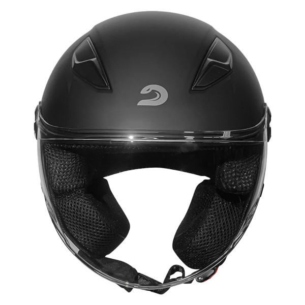 Capacete Race Tech Play Monocolor Preto Fosco