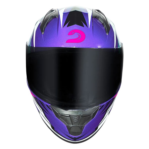 Capacete Race Tech Sector Electro Roxo Rosa 