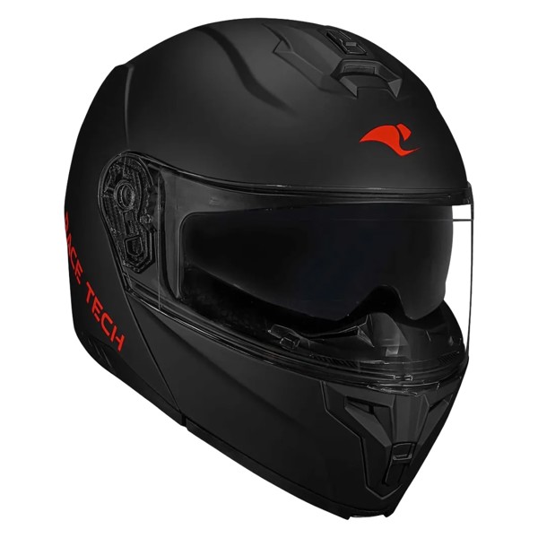 Capacete Race Tech Signal Monocolor Preto Fosco