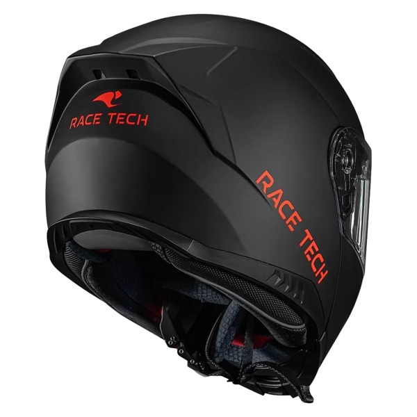 Capacete Race Tech Signal Monocolor Preto Fosco