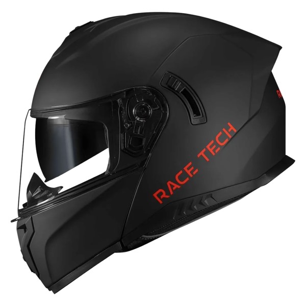 Capacete Race Tech Signal Monocolor Preto Fosco