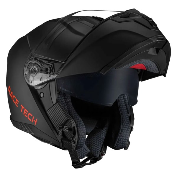 Capacete Race Tech Signal Monocolor Preto Fosco