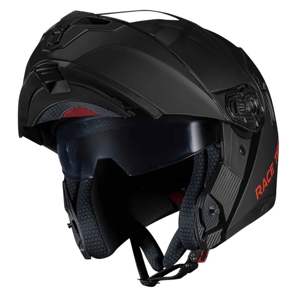 Capacete Race Tech Signal Monocolor Preto Fosco