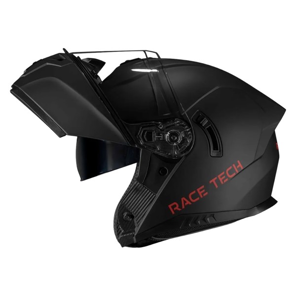 Capacete Race Tech Signal Monocolor Preto Fosco