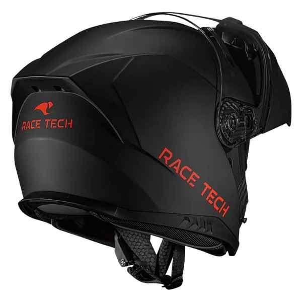 Capacete Race Tech Signal Monocolor Preto Fosco