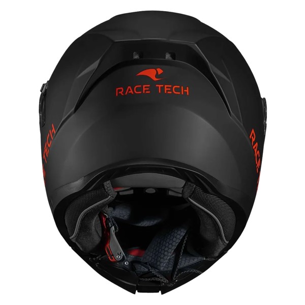 Capacete Race Tech Signal Monocolor Preto Fosco