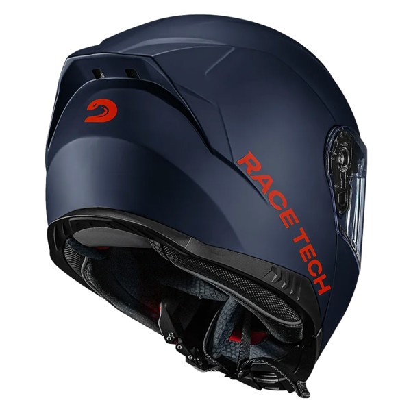 Capacete Race Tech Signal Monocolor Azul Fosco