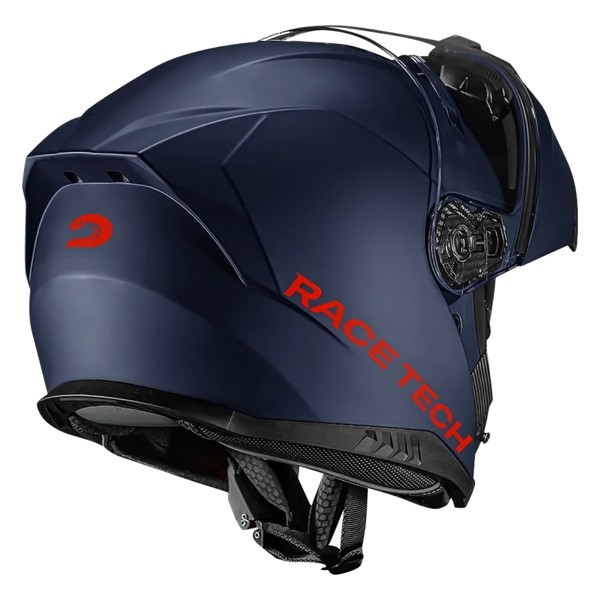 Capacete Race Tech Signal Monocolor Azul Fosco