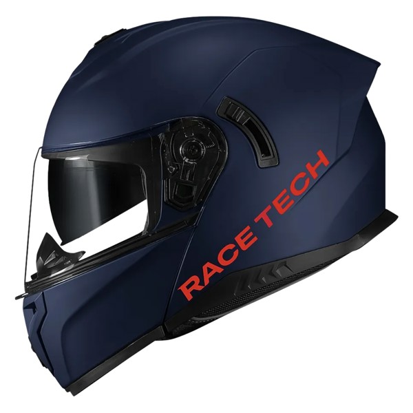Capacete Race Tech Signal Monocolor Azul Fosco