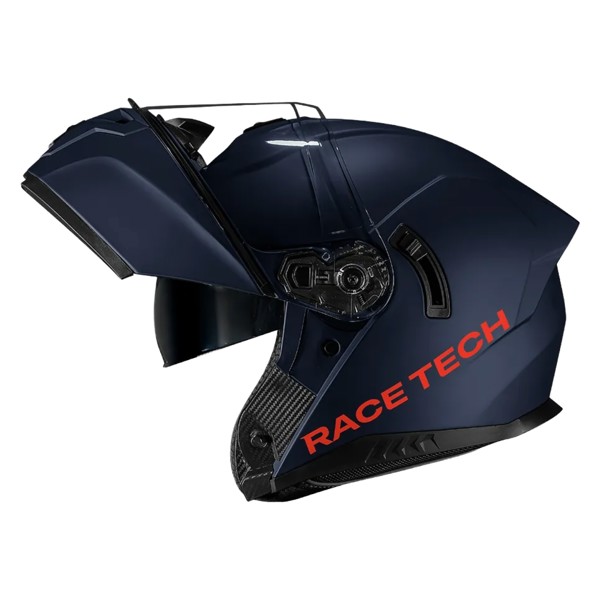 Capacete Race Tech Signal Monocolor Azul Fosco