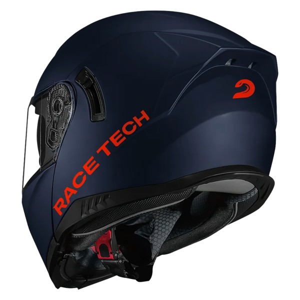 Capacete Race Tech Signal Monocolor Azul Fosco