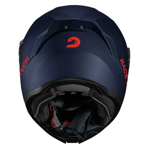 Capacete Race Tech Signal Monocolor Azul Fosco