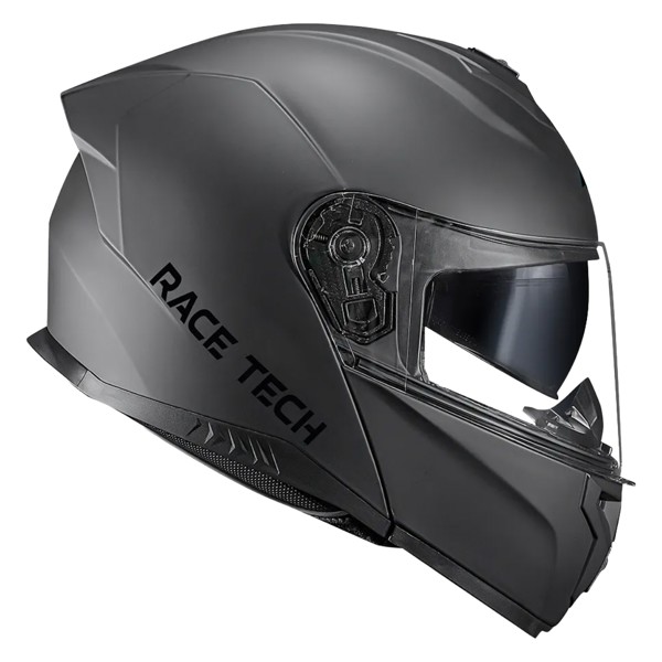 Capacete Race Tech Signal Monocolor Titanium Fosco