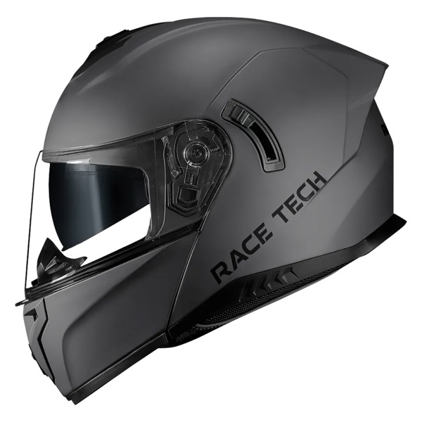 Capacete Race Tech Signal Monocolor Titanium Fosco