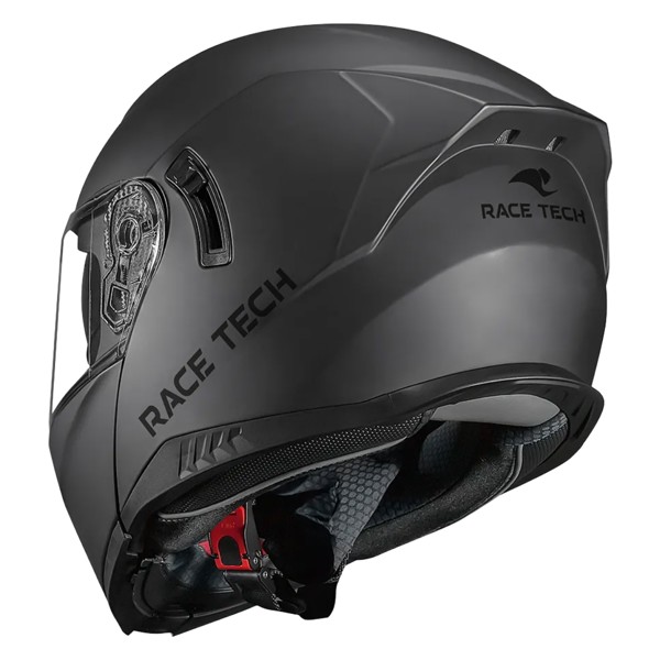 Capacete Race Tech Signal Monocolor Titanium Fosco