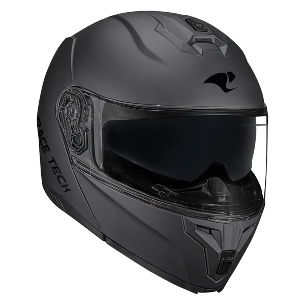 Capacete Race Tech Signal Monocolor Titanium Fosco