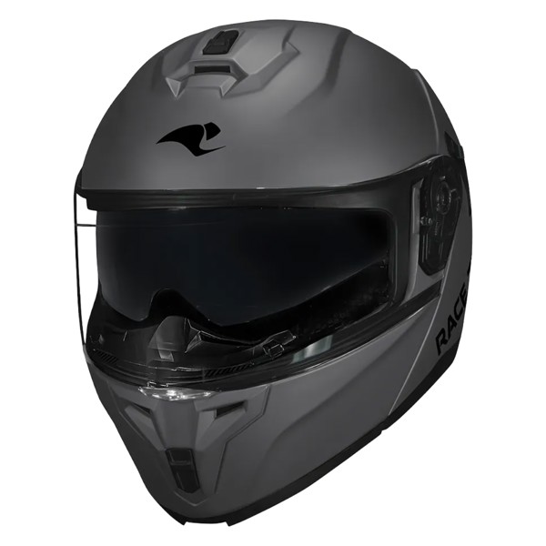 Capacete Race Tech Signal Monocolor Titanium Fosco