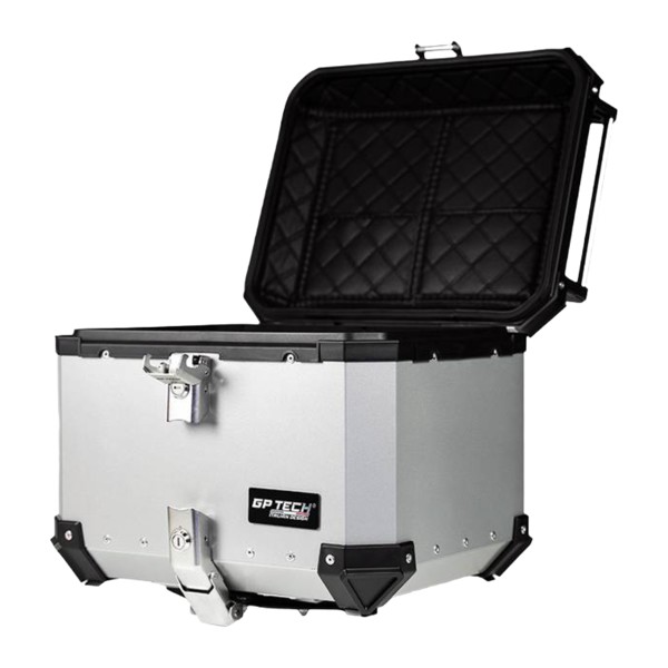 Baú GP Tech Traseiro Alumínio 45L M45 Preto | Moby Sport