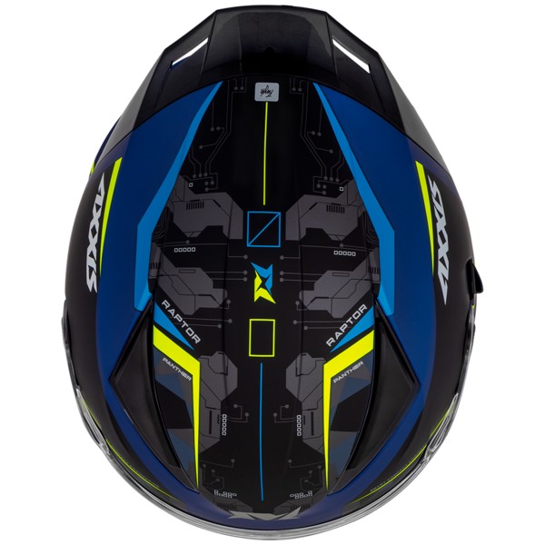 Capacete Axxis Panther SV Raptor C7 Azul Preto Fosco | Moby Sport