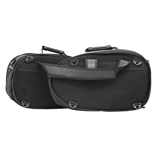 Alforge Lateral Max M ALB36 Black 36L com Capa de Chuva Preto