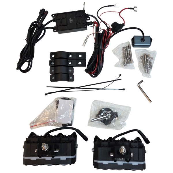 Farol Auxiliar Milha Universal Stallion PRO-40 | Moby Sport