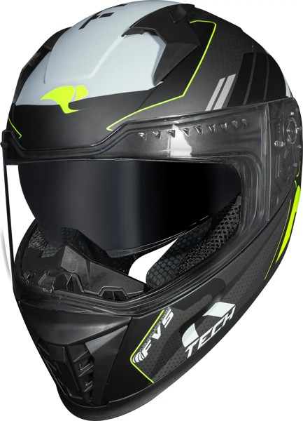 Capacete Race Tech Volt Track Titanium Preto Fosco