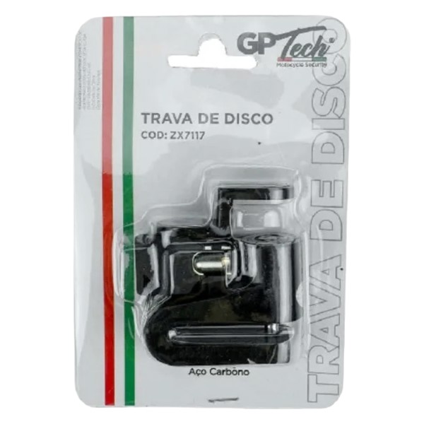 Trava Disco GP Tech Pequena ZX7117 Preto