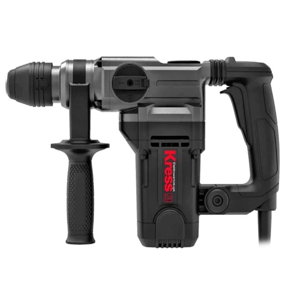 Martelo Rompedor Elétrico Encaixe Sds-max 1200w Com Maleta e Acessórios - Kress - Ku341