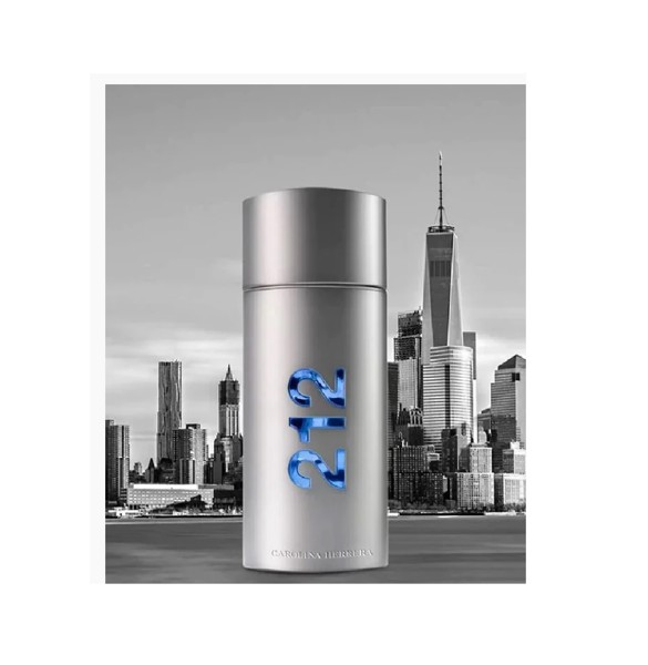 Carolina Herrera 212 Men Nyc Original Selo Adipec 100ml