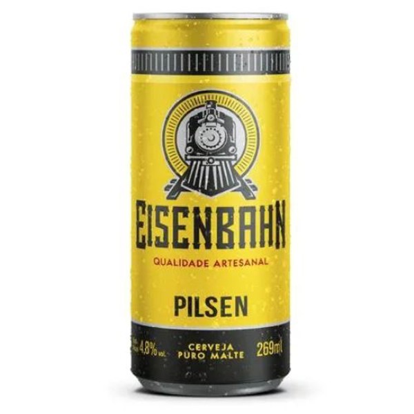 Cerveja Pilsen Puro Malte Eisenbahn Lata 269ml