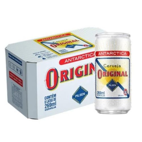 Cerveja Original 269 ml Fardo 8 unidades