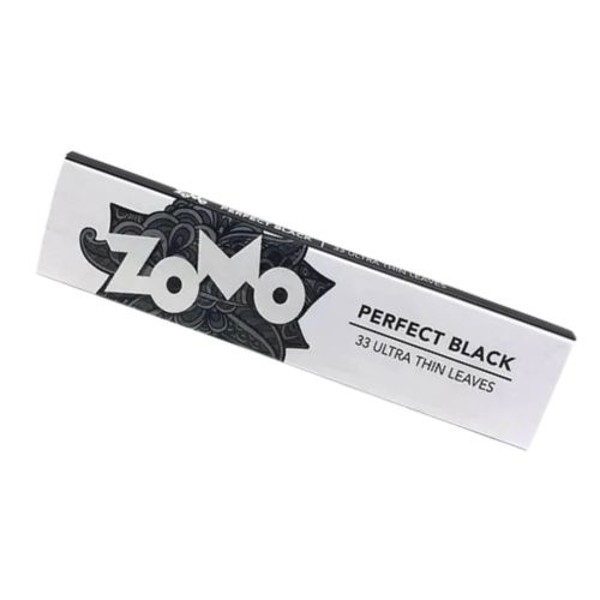 Livrete com 33 folhas Seda Zomo Branca Orgânica Natural Perfect Black