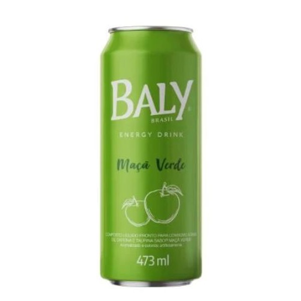 Energético Baly Energy Drink Maçã Verde Lata - 473ml