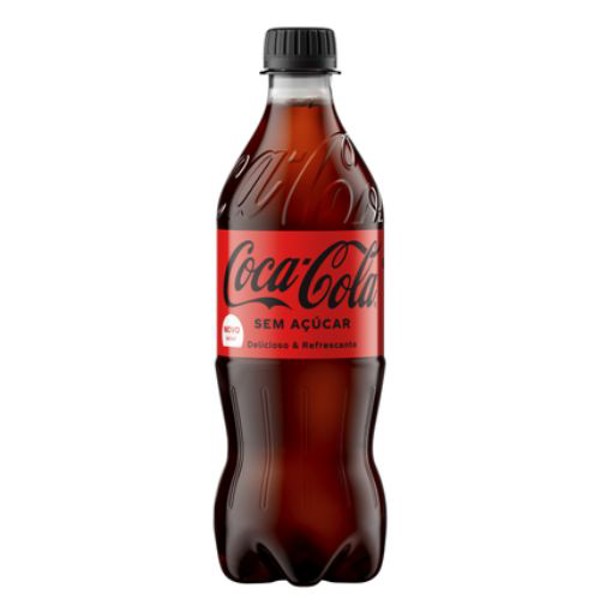 Refrigerante Coca-Cola Zero Açúcar 600ml