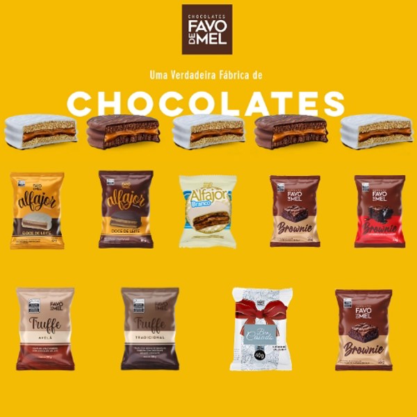 Chocolates Favo de Mel