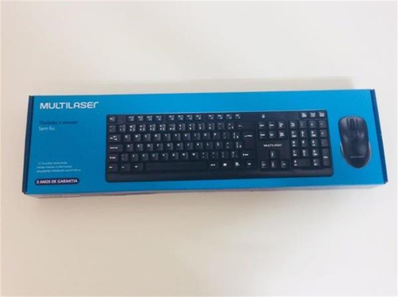 KIT TECLADO E MOUSE MULTILASER TC162