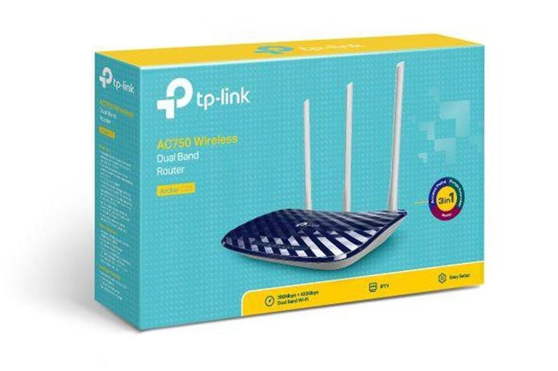 ROTEADOR TP-LINK 750MBPS AC750
