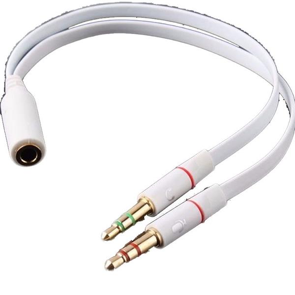 ADAPTADOR Y 2 P2/P3 FONE E MICROFONE  PC E CELULAR R.22493