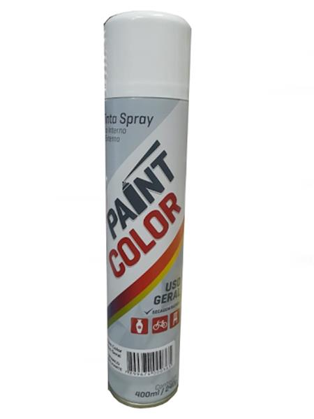 TINTA SPRAY BRANCA BRILHANTE PAINT COLOR R.2850