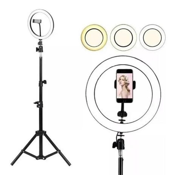 ILUMINADOR RING LIGHT 10 + TRIPE 2M R.22607